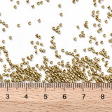 TOHO Round Seed Beads, Japanese Seed Beads, (557) Gold Metallic, 15/0, 1.5mm, Hole: 0.7mm, about 3000pcs/bottle, 10g/bottle