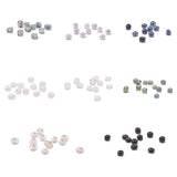 1 Box 6/0 Glass Seed Beads Round  Loose Spacer Beads, Mixed Color, 4mm, Hole: 1mm, about 1900pcs/box