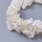 Natural Shell Beads Strands, Nuggets, 2.5~25x15~42x7~30mm, Hole: 1.4mm, about 16.25 inch(41.3cm), 3Strand/Set