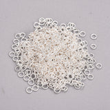 304 Stainless Steel Jump Rings, Open Jump Rings, Silver Color Plated, 3.5x0.6mm, , Inner Diameter: 2.3mm, 100pc/Set