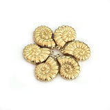 304 Stainless Steel Pendants, Shell Shape, Golden, 21x15x4~4.1mm, Hole: 1mm, 30pc/Set