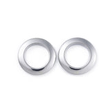 Non-Tarnish 304 Stainless Steel Linking Rings, Rings, Stainless Steel Color, 15x2mm, Inner Diameter: 9.5mm, 10pc/Set