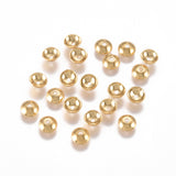 304 Stainless Steel Bead Caps, Apetalous, Golden, 4x1.5mm, Hole: 0.8mm, 200pcs/Set