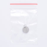 Tarnish Resistant 201 Stainless Steel Pendants, Manual Polishing, Flat Round, Stamping Blank Tag, Stainless Steel Color, 10x1mm, Hole: 3.5mm, 5pc/Set