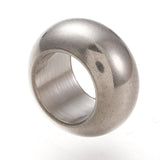 Stainless Steel Spacer Beads, Mixed Color, 2.8~10x2~6.5mm, Hole: 1.2~5.8mm