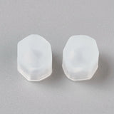 Silicone Molds, Resin Casting Molds, For UV Resin, Epoxy Resin Jewelry Making, White, 8x9x6mm, Inner Diameter: 6x7mm