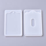 DIY Rectangle Card Sleeve Silicone Molds, Resin Casting Molds, For UV Resin, Epoxy Resin Jewelry Making, White, 105x67.1x6mm, Inner Size: 94.5x58mm