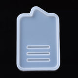 Silicone Molds, Resin Casting Molds, For UV Resin, Epoxy Resin Jewelry Making, Number, Num.6, 4.3x2.6x1.1cm