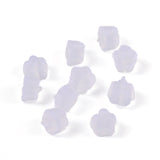 Plastic Ear Nuts, Earring Backs, White, Size: about 2.5mm long, 4mm wide, 2.5mm thick, Hole: 0.7mm, 500pc/Set