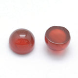 Natural Carnelian Cabochons, Half Round, 4x2~4mm, 5pc/Set