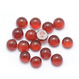 Natural Carnelian Cabochons, Half Round, 4x2~4mm, 5pc/Set