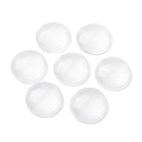 Transparent Glass Cabochons, Half Round/Dome, Clear, 20x5.5mm, 20pc/Set