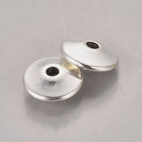 Tibetan Style Alloy Bead Spacers, Disc, Antique Silver, Lead Free & Cadmium Free, 11.5x11.5x4.5mm, Hole: 1.5mm, 20pc/Set