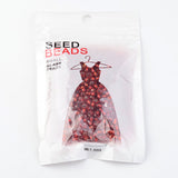 6/0 Round Silver Lined Round Hole Glass Seed Beads, Red, 4mm, Hole: 1.5mm, about 496pcs/50g