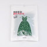 6/0 Opaque Colours Round Glass Seed Beads, Pale Green, Size: about 4mm in diameter, hole:1.5mm, about 495pcs/50g