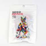 6/0 Opaque Colours Round Glass Seed Beads, Mixed Color, Size: about 4mm in diameter, hole:1.5mm, about 495pcs/50g, 50g/Set