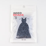 DIY Craft Beads 8/0 Opaque Colors Lustered Round Glass Seed Beads, Black, Size: about 3mm in diameter, hole:1mm, about 1101pcs/50g