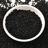 Cylinder Seed Beads, Frosted Colors, Uniform Size, Black, 2x1.3~1.5mm, Hole: 0.8~1mm, about 888pcs/10g