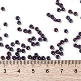 TOHO Round Seed Beads, Japanese Seed Beads, (704) Matte Color Andromeda, 8/0, 3mm, Hole: 1mm, about 222pcs/10g