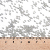 TOHO Round Seed Beads, Japanese Seed Beads, Frosted, (150F) Ceylon Frost Smoke, 11/0, 2.2mm, Hole: 0.8mm, about 1110pcs/10g