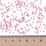 TOHO Round Seed Beads, Japanese Seed Beads, (959) Inside Color Light Amethyst/Pink Lined, 11/0, 2.2mm, Hole: 0.8mm, about 1110pcs/10g