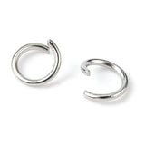 Tarnish Resistant 304 Stainless Steel Jump Rings, Stainless Steel Color, 20 Gauge, 6x0.8mm, Inner Diameter: 4.4mm, about 348pcs/20g