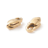 Ion Plating(IP) 304 Stainless Steel Lobster Claw Clasps, Golden, 9x5x3mm, Hole: 1mm, 5pc/Set