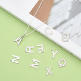 304 Stainless Steel Alphabet Charms, Letter A~Z, Stainless Steel Color, 11~12x5.5~11x0.5~0.8mm, Hole: 1mm, 26pcs/set