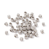 304 Stainless Steel Beads, Rondelle, Stainless Steel Color, 3x2.5mm, Hole: 1.5mm, 50pcs/Set