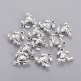 Tibetan Style Puppy Pendants, Cadmium Free & Lead Free, Beagle Dog Charms, Antique Silver, 16x15x3.5mm, Hole: 2mm, 20pcs/Set