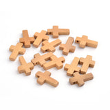 Wood Pendants, Cross Pendants, Lead Free, Camel, 22x14x4mm, Hole: 1.8~2mm, 50pc/Set