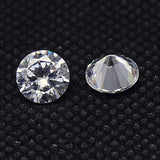 Clear Grade A Diamond Shaped Cubic Zirconia Cabochons, Faceted, 2.5x1.7mm, 50pc/Set