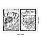Flamingo Shape Clear Stamps