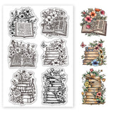 Halloween Book Clear Stamps