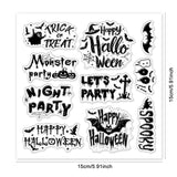 Word Bookish Owl Clear Stamps
