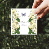 Flower Custom Clear Stamps