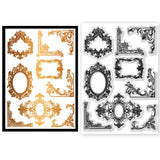 Flower Clear Stamps, Mixed Shapes