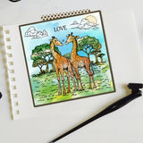 Giraffe Clear Stamps