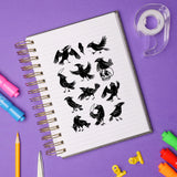 Raven Summer Theme Clear Stamps