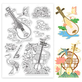 Musical Instruments Summer Theme Clear Stamps