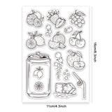 Fruit Summer Theme Clear Stamps