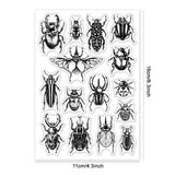 Beetle Summer Theme Clear Stamps