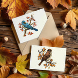 Rubber Clear Stamps, for Card Making Decoration DIY Scrapbooking, Bird, 22x18x0.8cm