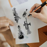 Musical Instruments Clear Stamps
