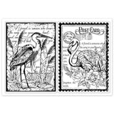 Flamingo Shape Clear Stamps