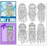 Halloween Jellyfish Clear Stamps
