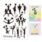 Cheering Squad Clear Stamps