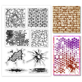 Wall Background Clear Stamps