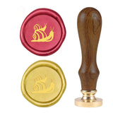 Two Snails Wood Handle Wax Seal Stamp