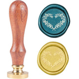 Love Olive Branch Wood Handle Wax Seal Stamp